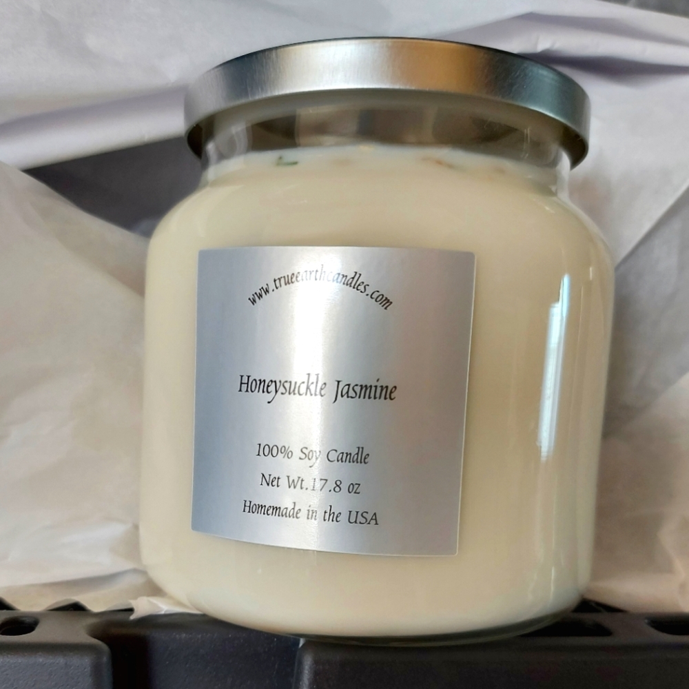 jasmine soy candle gift hand poured